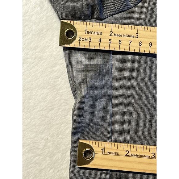 New WOT Ralph Lauren RRL 44L Gray and Ice Blue Glen Plaid Blazer Suit Jacket - Picture 12 of 16